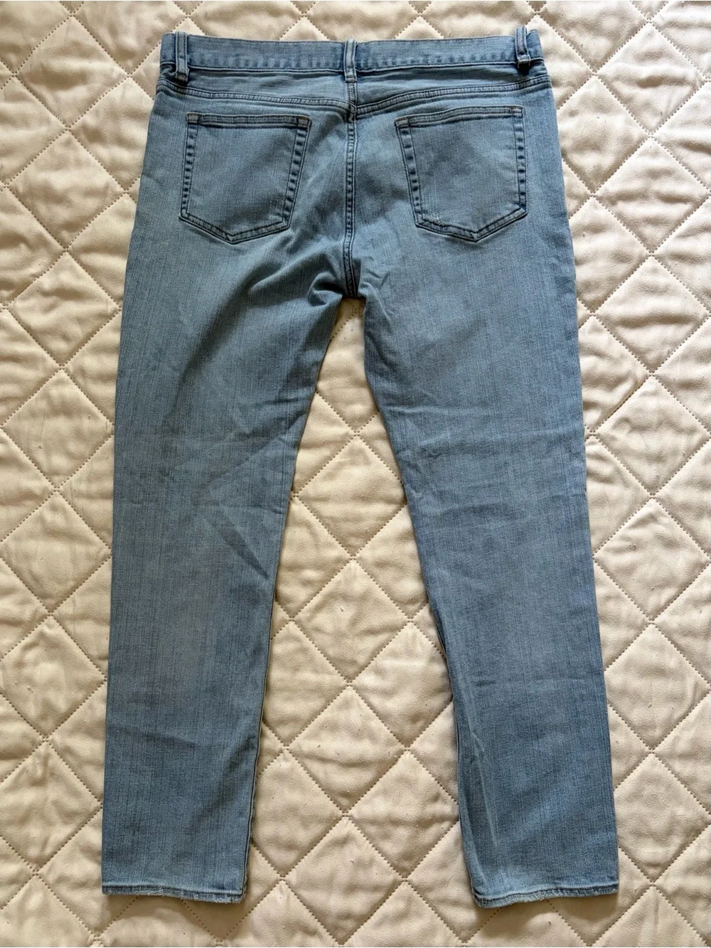 J. Crew Men’s Light Blue Classic Slim Fit Jeans.